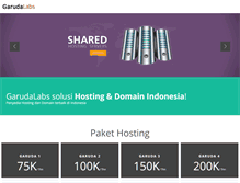 Tablet Screenshot of garudalabs.com